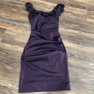 Le Chateau purple dress